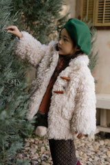 [OREN] Berni toggle fur jacket
