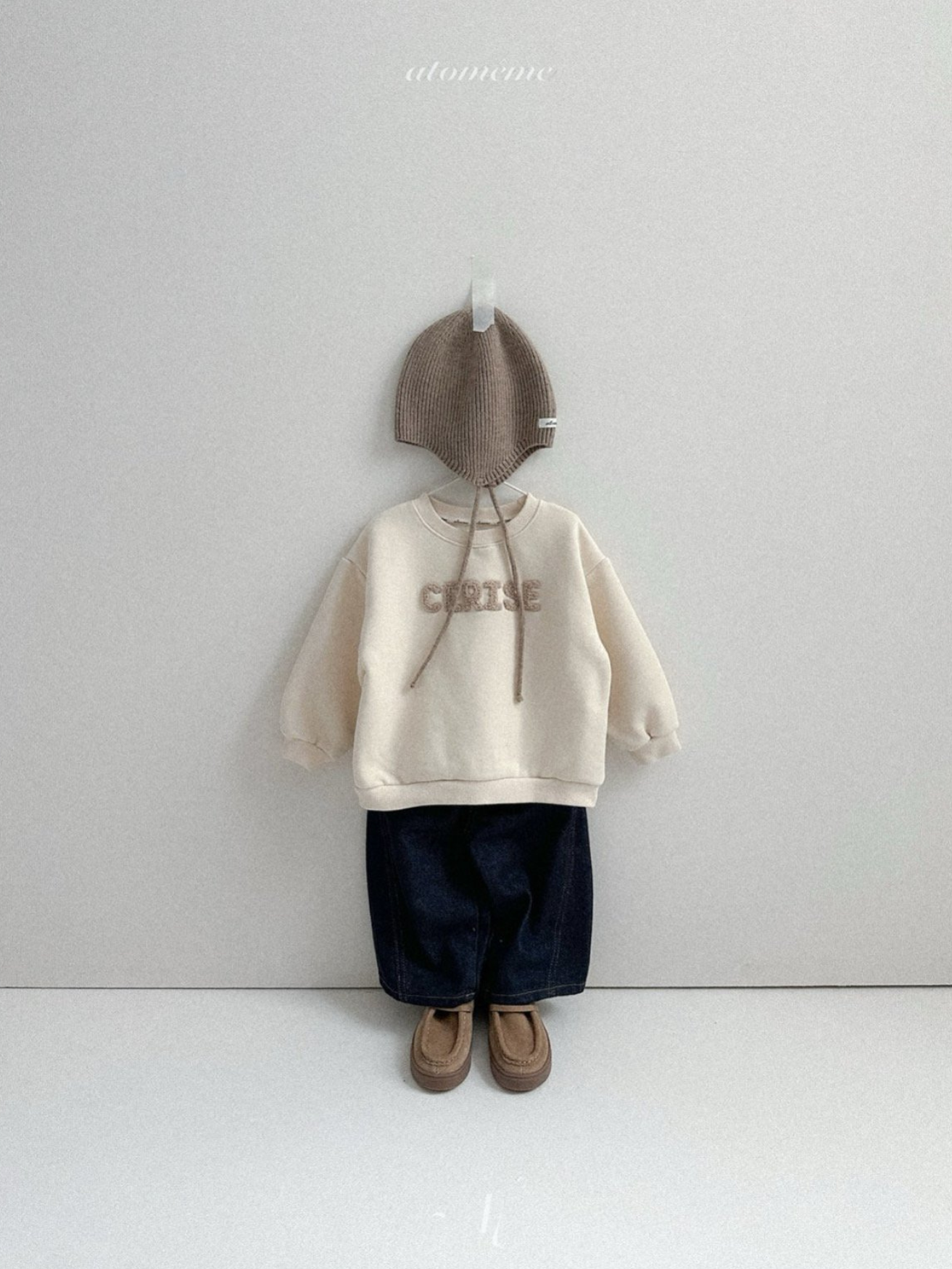 [atomeme] No-fade Curved Denim