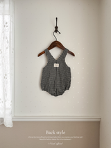 Petit lace suspender suit