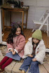 [OREN] Berni toggle fur jacket