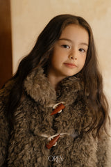 [OREN] Berni toggle fur jacket