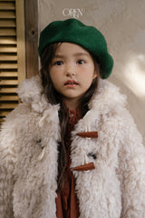 [OREN] Berni toggle fur jacket