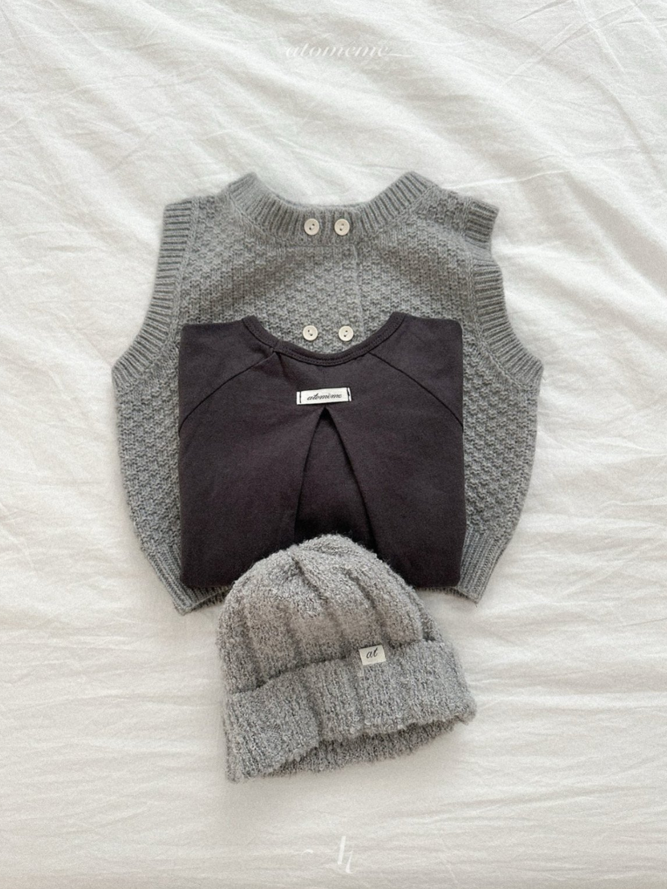 [atomeme] Creamy Beanie