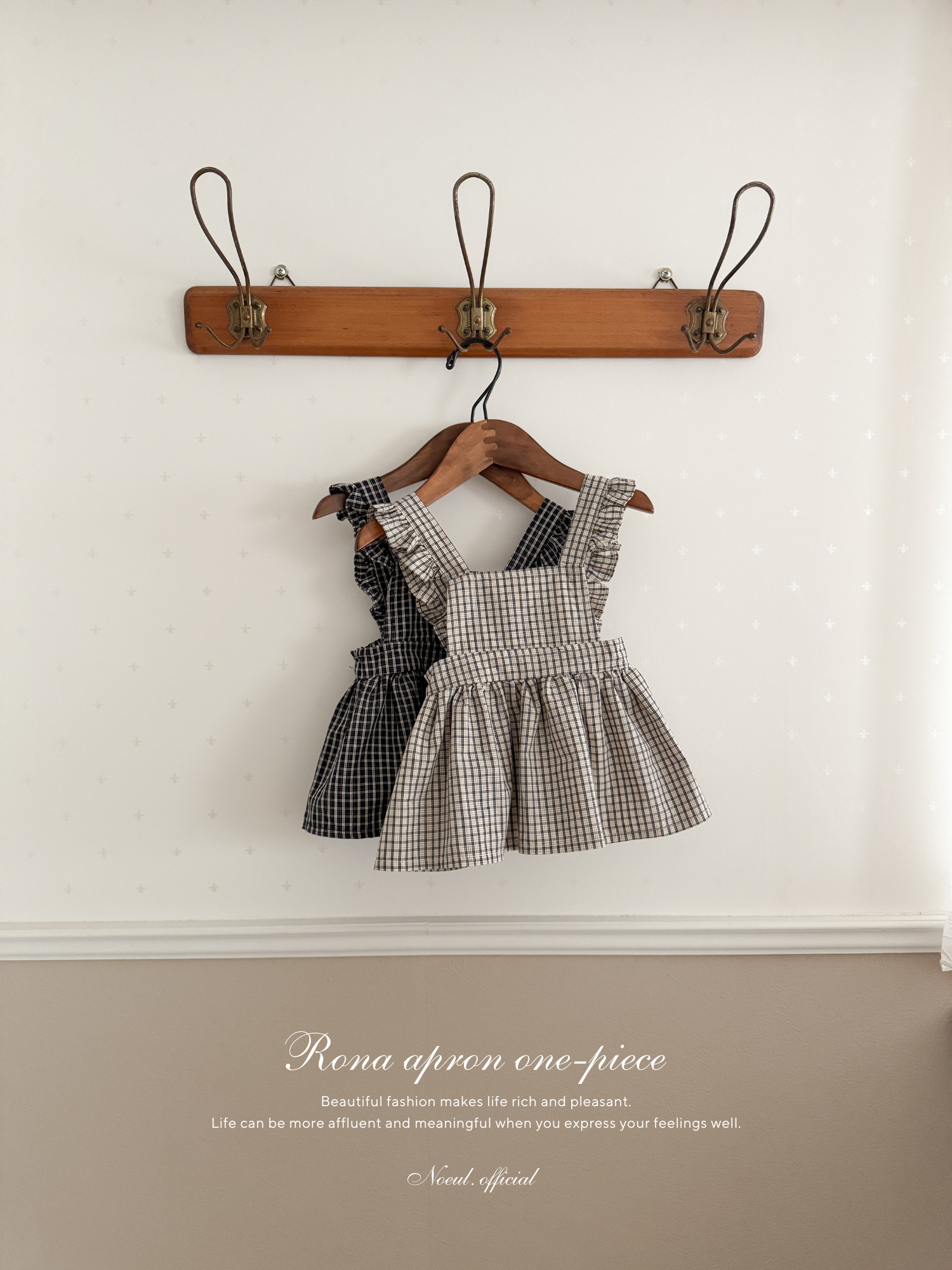 Rona apron one-piece