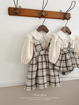 Miserable check one-piece