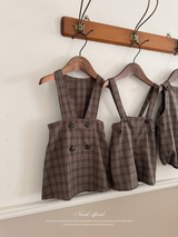 Rommy check one-piece