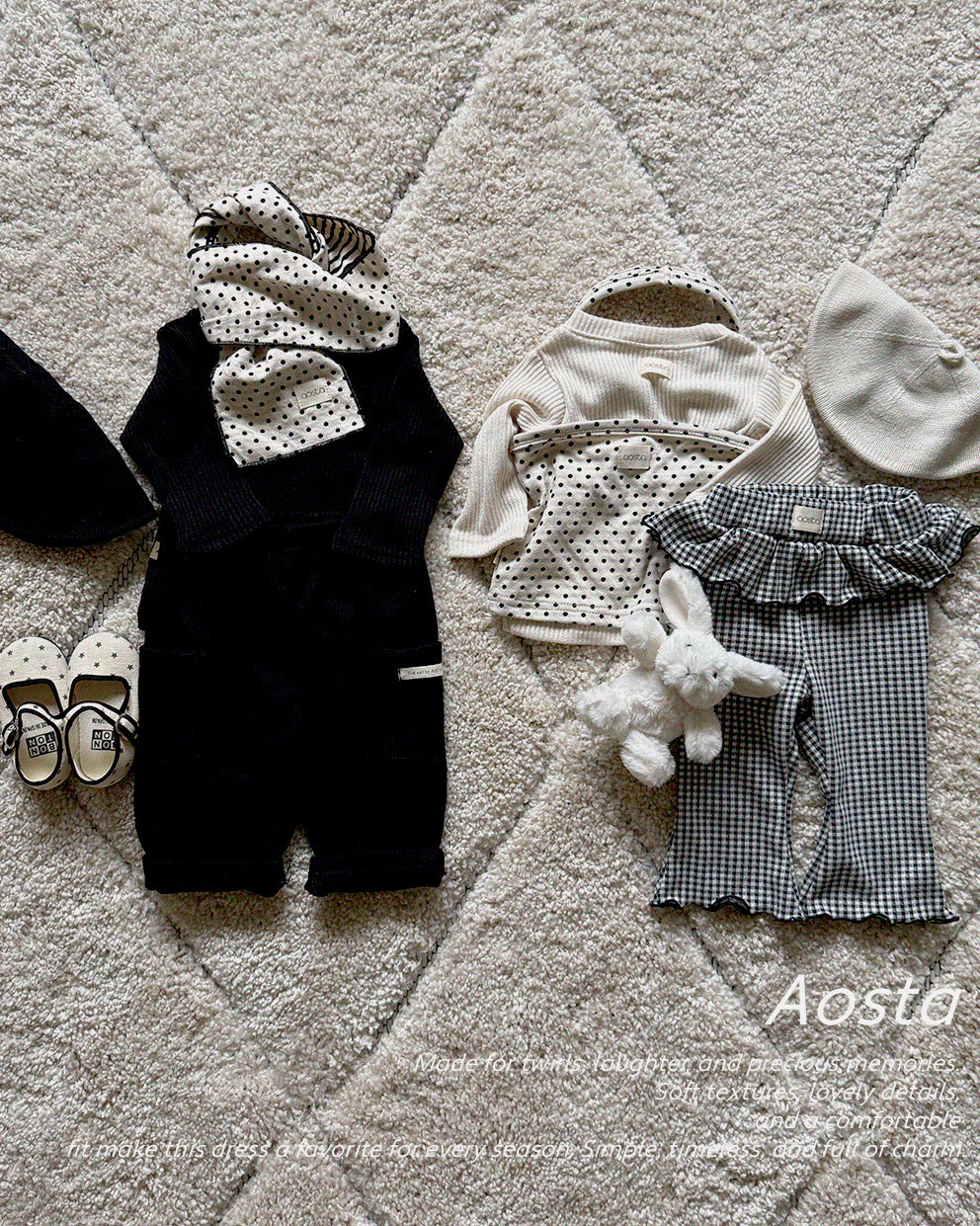 ［Aosta］Choco Chip Halter Neck