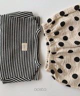 ［Aosta］Cookie Stripe Tee