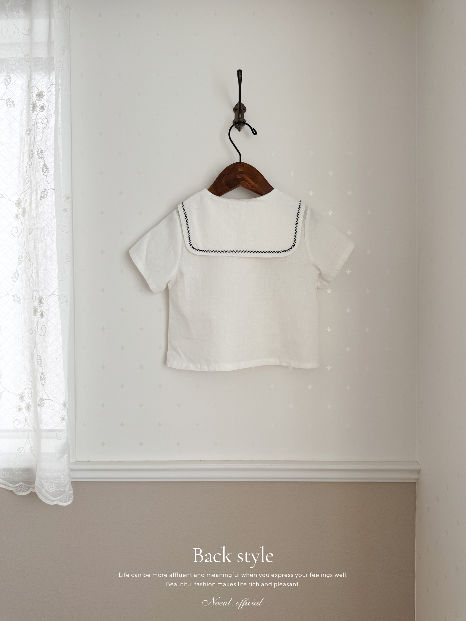 Point sailor shirt