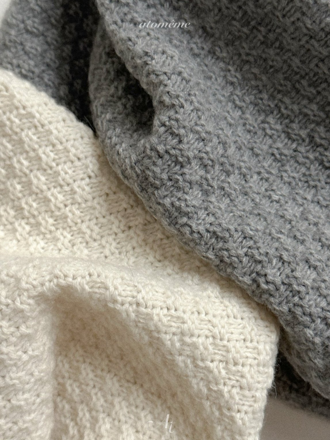 [atomeme] Bollok Knit Vest