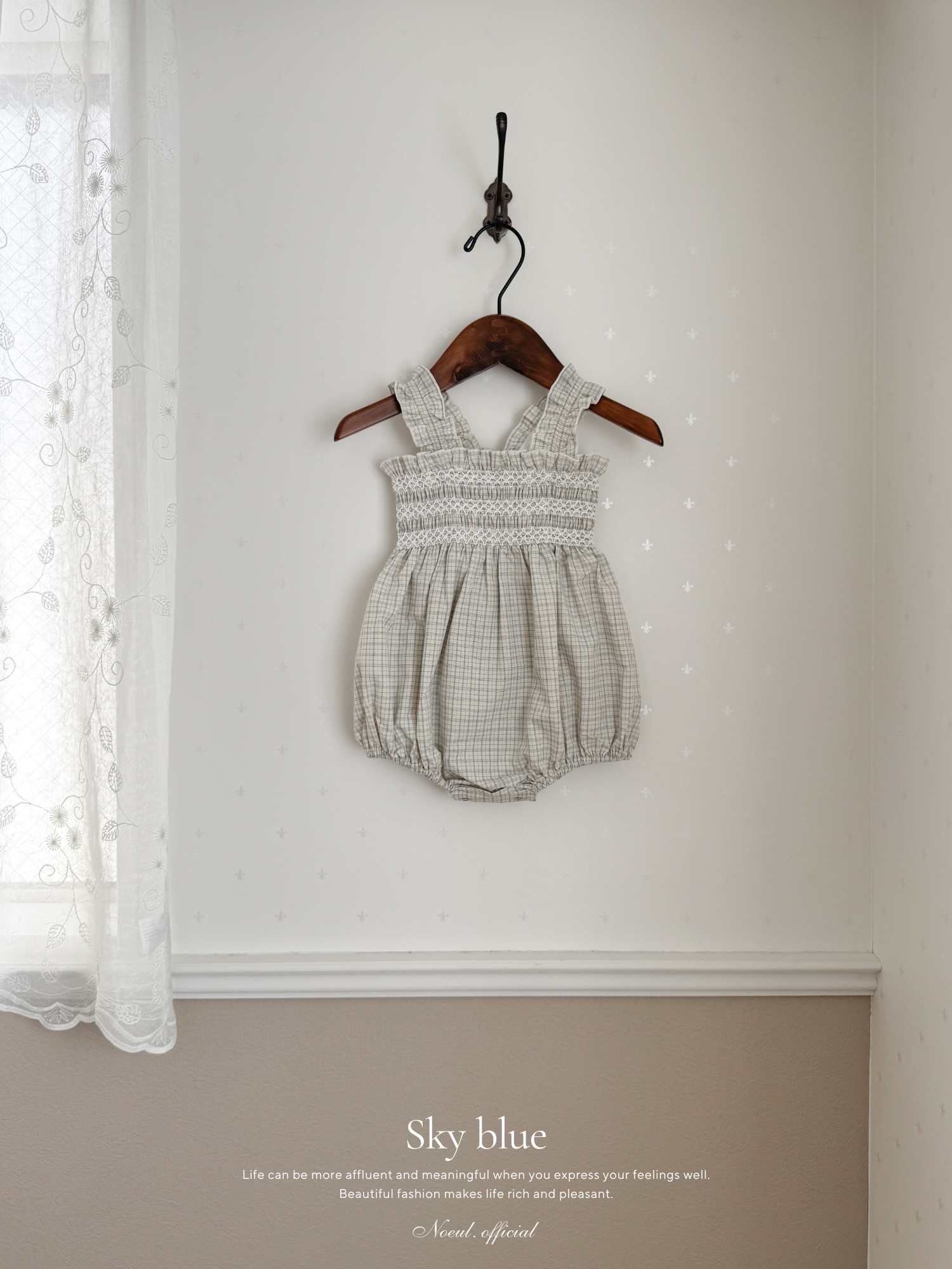 Lilly smock rompers