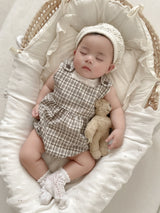Tinny check rompers
