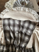 ［Anne shirley］Jaine rompers (check)