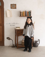 ［anggo］Choco chip collar tops