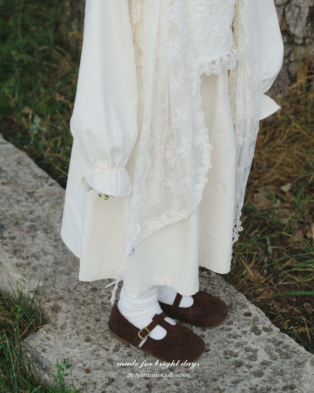 ［anggo］Cream one-piece
