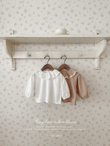 Ray lace collar blouse