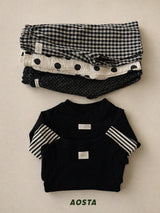 ［Aosta］Caramel Check Pants
