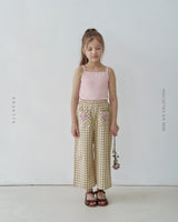 ［ROSETTE］Pineapple check pants