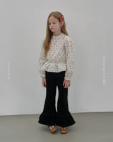 ［ROSETTE］Leina frill denim pants