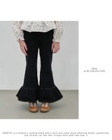 ［ROSETTE］Leina frill denim pants