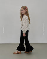 ［ROSETTE］Leina frill denim pants