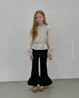 ［ROSETTE］Leina frill denim pants