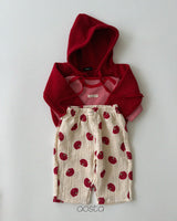 ［Aosta］Knit Cookie Hoodie