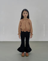 ［ROSETTE］Leina frill denim pants
