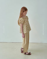 ［ROSETTE］Pineapple check pants