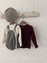 Petit lace suspender suit