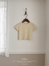 More eyelet tee