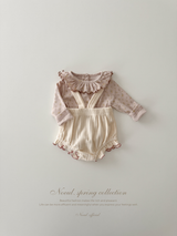 Mellow waffle suspender bloomer