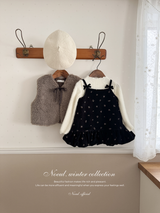 Betty fur ribbon vest