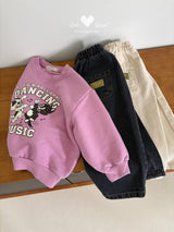 ［Lala land］Wide curveed pants