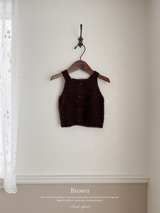 Ecru Knit Bustier