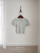 Gracie dot puff tops