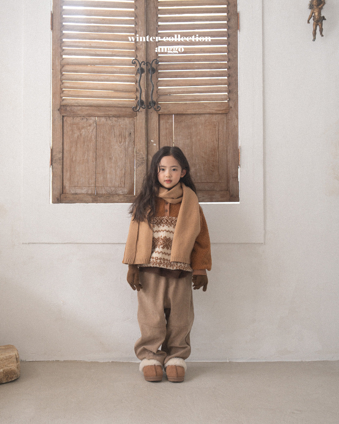 ［anggo］Anggo knit mitten