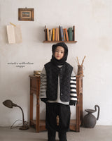 ［anggo］Rusk stripe tops