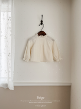 Flora tuck blouse