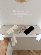 Frill ribbon hair band