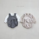 ［mimi market］Mini check rompers