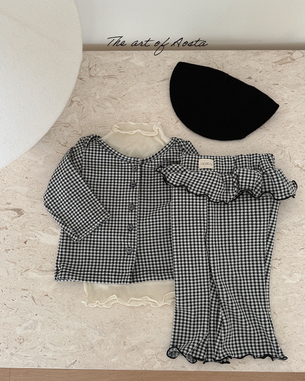 ［Aosta］Soft Mellow Tee
