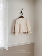 Mellow rib puff tops