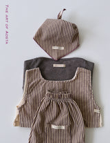 ［Aosta］Louis Stripe Pants