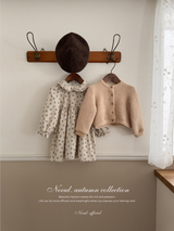 Baba flower corduroy one-piece