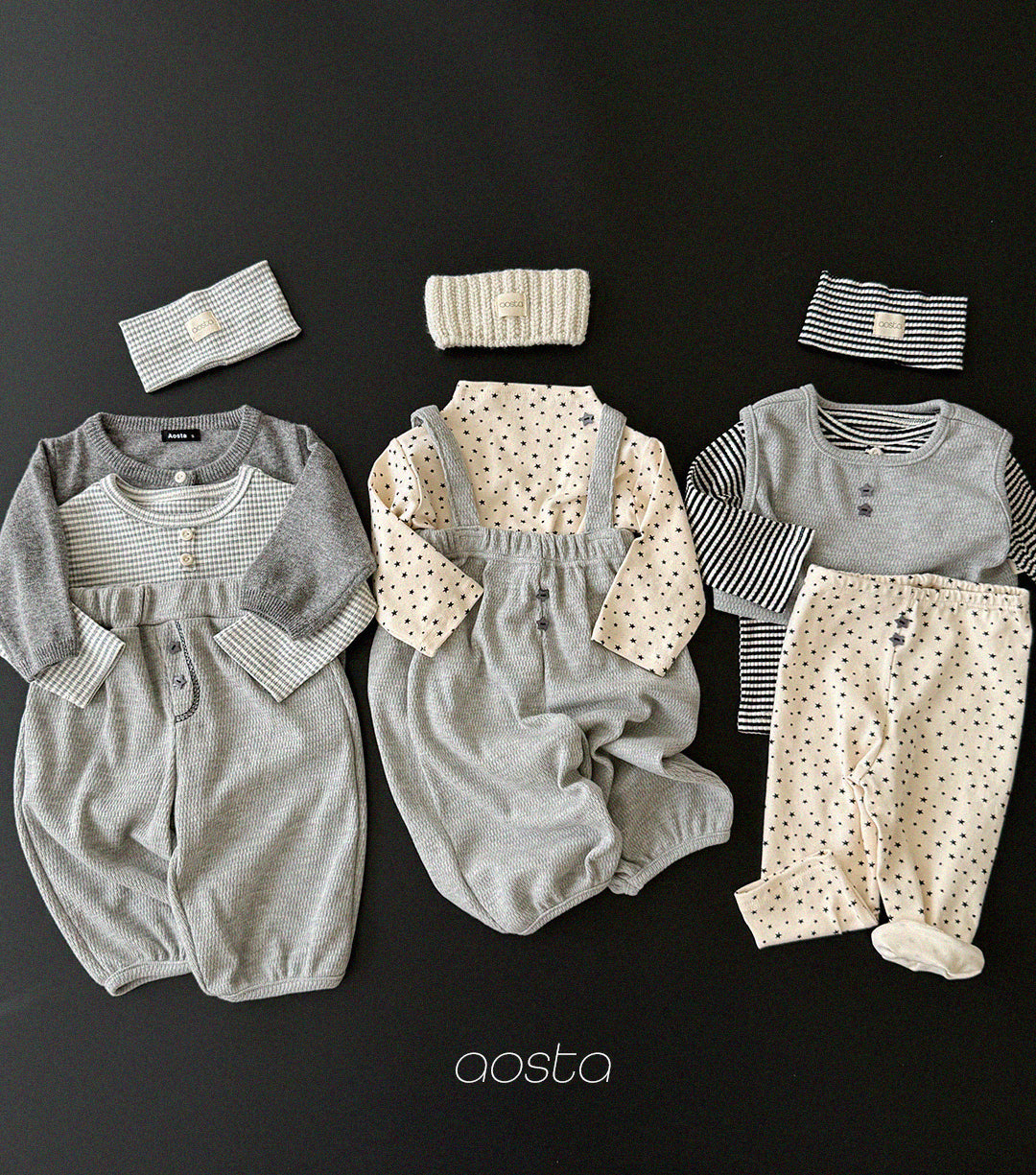 ［Aosta］Star Candy Overalls