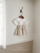 Charming suspender skirt