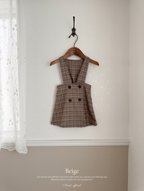 Rommy check one-piece