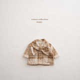 ［anggo］Financier check jacket