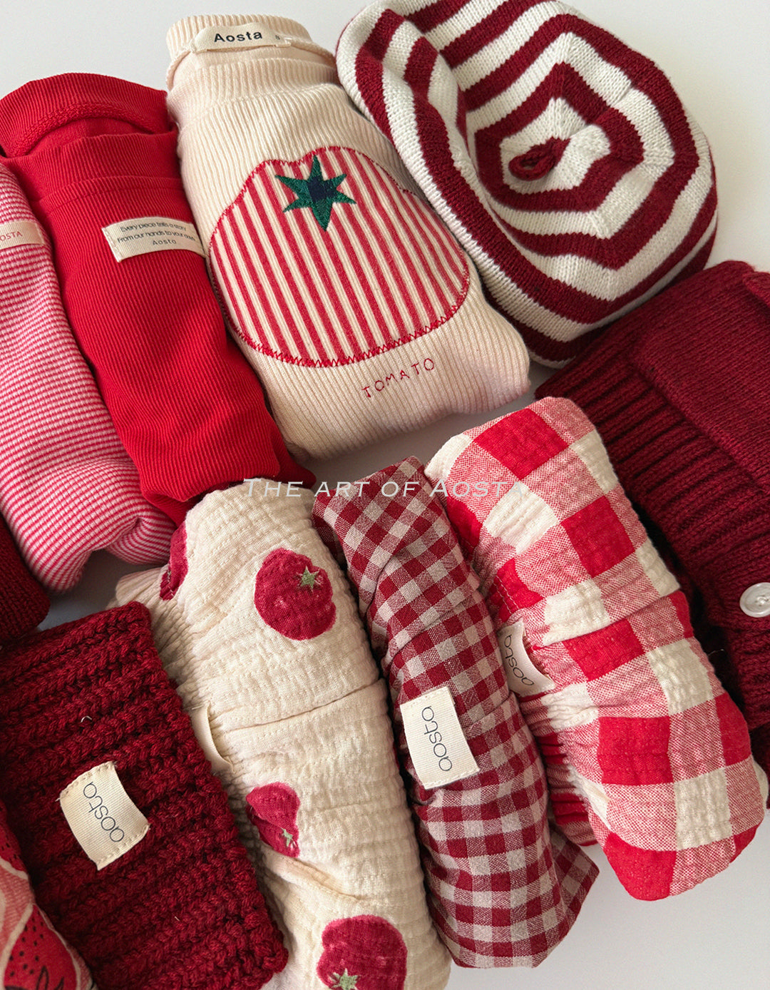 ［Aosta］Knit Cookie Beret